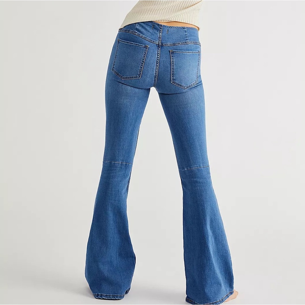 Free People Penny Pull-On Flare Jean